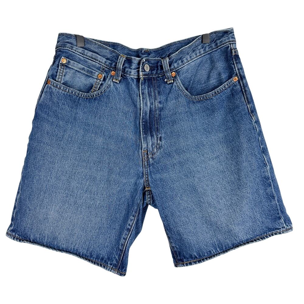 Levi's Premium Mens 468 Loose Denim Shorts 9" A8461 - W34